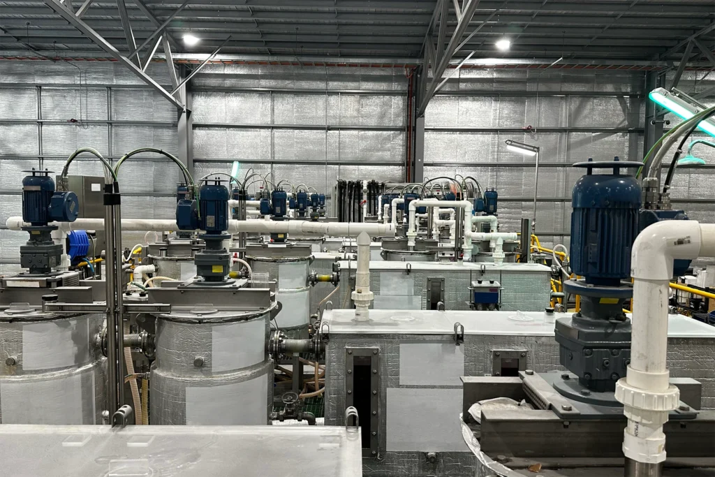 Emerging Companies Material Plant